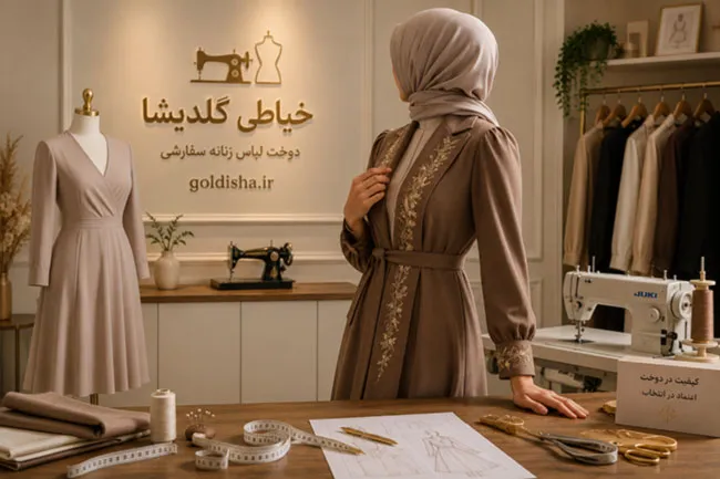 دوخت لباس زنانه